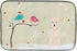 Caroline's Treasures Wheaten Terrier Dish Drying Mat for Kitchen Counter, 14 x 21", Multicolor