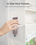 6 12 50lbs ULG Over The Door Organizer with Large Pockets Side Pockets, Weight Capacity Door Hanging Organizer