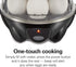 3-in-1 14, (25508) Hamilton Beach Electric Egg Cooker for Hard Boiled Eggs, Poacher, Omelet Maker & Vegetable Steamer