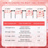 QIHOMPIB Runner(13x72 Inch) Valentine Table Red Pink Love Heart Pattern Coffee Table Decor Valentines Day Home Kitchen