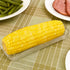 HIC Kitchen Corn Dishes, Pressed Decorative Glass, Set of 4