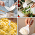 FireKylin Rice Paddle, Silicone Standing Rice Spatula, Non Stick Rice Spoon for Rice Cooker (White)