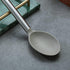 Berglander Cooking Spoon, Non-stick Silicone Solid Serving Spoon, Basting Spoon for Cooking, Dishwasher Safe