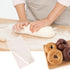 2Pcs Bread Towels for Baking, 18x29 Inches Linen Cloth Flour Sack Towels for Sourdough, Dough, Baguettes, Homemade Bread