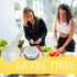 2 PCS Tuna Strainer for Can - Small Colander with Handle Stainless Steel Tuna Can Strainer Press for Kitchen
