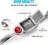 COKORA Garlic Press, Premium Kitchen Metal Garlic Crusher Masher Tool, Rust Proof & Dishwasher Safe, Heavy Duty