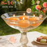 36 Packs 3 Inch 8-10 Honey Peach Scented Floating Candles, Hours Burn Time Sweet Peach Highly Scented Floating Candles