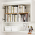 Mitus Counter, Counter, 16" Shelf Organizer and Storage, Tiered Wood Cabinet Rack for The Kitchen Bathroom Pantry