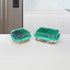 Sistema 1.24L Lunch Stack Square to Go, Assorted Colours, Polypropylene, 1.24 Litre