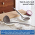 Kyraton Spoon Rest 2 Pack, Plastic Holder for Kitchen Counter, Utensil Rack for Spoons, Tongs, Spatulas
