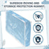 Colingmill 2 4 52. 5 28 6. 5 Inches Pcs Crib Mattress Storage Bag with Zipper Mil Clear Plastic Waterproof Crib