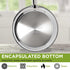 Ecolution Classic Stainless Steel Fry Pan, Professional Quality Sauté, 9.5-Inch, All Cooktop Safe
