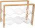 Mind Reader Wine Rack Kitchen Decor Countertop Organizer Storage Acrylic 14" L x 8" W x 10.5" H Brown
