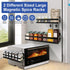 2 Pack Uten Large Magnetic Spice Rack for Refrigerator, Enhanced Magnetic Shelves, Magnetic Shelf Moveable Fridge