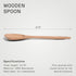 Made In Cookware - Handcrafted Wooden Spoon for Thorough Mixing and Gentle Cookware Care, Crafted in Hungary