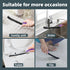 2 (2, TQRR Toilet Brush, Pcs Bathroom Cleaning Brush, Toilet Scrubber, Deep Toilet Bowl Brush with Hanging Hole