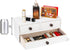 2 Packs 11 lbs Yesland Space-Saving Floating Nightstand with Drawer - Perfect for Small Spaces - Supports - Compact