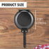 Killer's Instinct Outdoors 1 PCS Double-sided Frying Pan-Non-stick, Easy-to-clean Double-sided Frying Pan with Double-sided Flip Design by Killer's Instinct Outdoors