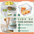 Tioncy 16 Pcs Clear Drawer Organizers - Stackable Small Makeup Storage Bins for Office, Bathroom, Kitchen