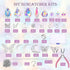 Lyukii 300 Pcs DIY Suncatchers Making Kits Craft for Adults Crystal Suncatchers for Window Hanging Sun Catcher