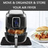 Kitchen Caddy Sliding Tray, Appliance Coffee Maker Slider, Rolling Tray for Stand Mixer, Air Fryer, Toaster