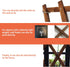 Wooden Lattice Wall-Expandable Plant Garden Trellis for Climbing Plants Outdoor Air Plant Vertical Rack Wall Decor