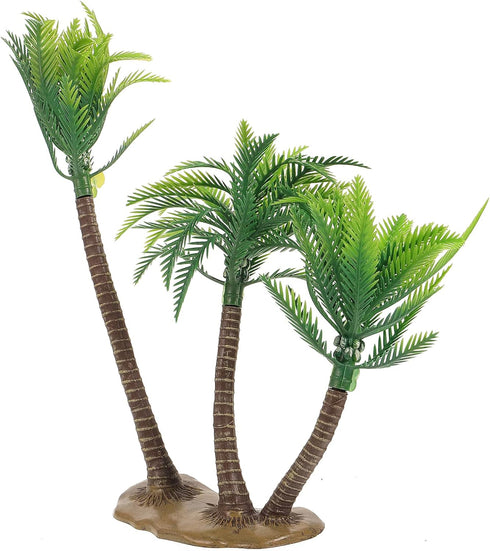 BESTOYARD Artificial Coconut Tree Decor, Mini Tropical Palm Trees for Fairy Garden Landscape Decoration