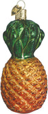 Old World Christmas Fruit Selection Glass Blown Ornaments for Christmas Tree, Pineapple