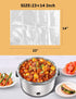 16 Bags Slow Cooker Liners, Disposable Cooking Bags for 3QT to 8QT, BPA Free Plastic Bags, 13 x 21 Inches