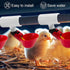 20 Pack Chicken Waterer PVC Tee Fittings - Fully Automatic for Threaded Chicken Waterer Nipples/Cups/Feeders/Poultry