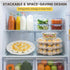 22 HAKSEN Deviled Egg Containers with Lid, Portable Deviled Egg Platter Carrier Holder Trays with Slots for Holiday