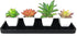 Happitasa Silicone Kitchen Sink Organizer Tray, Sponge Holder and Countertop Protector, Grey, 12" x 4"