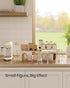 Set 2 Counter UKCS020L01 SONGMICS Cabinet Organizer Shelf, of Kitchen Shelves, Kitchen Storage, Spice Rack, Stackable