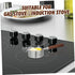 Kichvoe 125ML Stainless Steel Saucepan, Double Spout Oil Pan for Milk Warming and Frothing