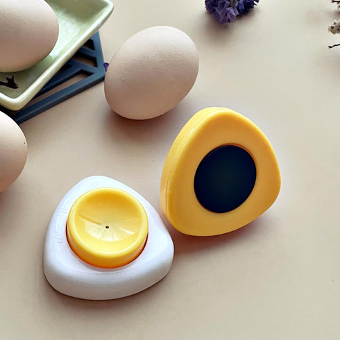 ChaLeeMoo Magenetic Egg Piercer Tool for Raw Eggs to Get Good Hard Boiled Eggs, Egg Poker Pricker with Safety Lock Egg