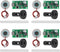 4Pcs USB Humidifier Module, USB Spray Module Circuit Board, 5V Atomization Plate for DIY Incubation Equipment