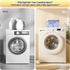 Laundry Pod Holder with Lid - Sealed Automatic Pop-Up Container Holds 115 Laundry Pods for Organization