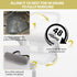 coceyese Short-11*4.3'') Lumbar Roll Pillow for Lower Back, Lumbar Support Foam Roll Cushion with Pillowcase