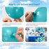 Teal Balloon Garland Arch Kit, Navy Blue Light Blue Teal White Turquoise Latex Balloons for Party Decorations