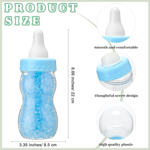 512 100 10 750ml 400 Roowest Pcs Baby Shower Games Guess How Many Pacifiers Sign Small Guessing Games HB Pencils Milk