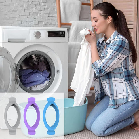 Washing Machine Door Prop, Prevent Mold and Odors, Helps Washer Dry Properly (Dark Grey)