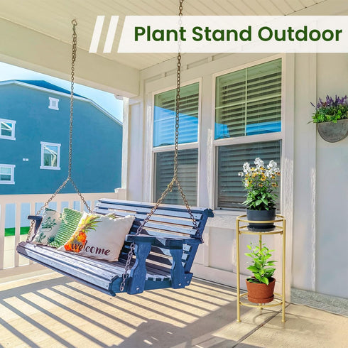 2 23.4" H HOMEXIN Plant Stand Indoor, Tier Metal Tall Plant Stands Multiple Plant Rack Holder, Heavy Duty Rustproof
