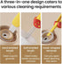 3 in 1 Cup Lid Cleaning Brush, Multifunctional Portable Cleaner for Tight Spaces, Pack of 3 Items
