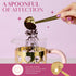 Paris Hilton French Press Coffee Maker - 2-Piece Set with Heart Shaped Measuring Scoop, 8-Cup or 34-Ounce, Pink