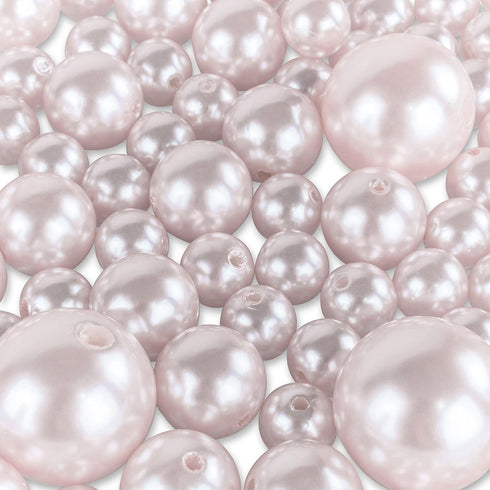 Super Z Outlet Elegant Glossy Polished Pearl Beads, DIY Jewelry Necklaces, Table Scatter for Wedding Birthday Party