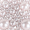 Super Z Outlet Elegant Glossy Polished Pearl Beads, DIY Jewelry Necklaces, Table Scatter for Wedding Birthday Party