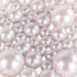 Super Z Outlet Elegant Glossy Polished Pearl Beads, DIY Jewelry Necklaces, Table Scatter for Wedding Birthday Party