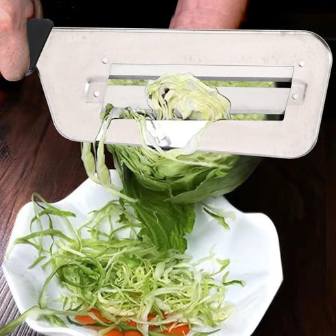 Cabbage Chopper Shredder, 2 Pack Cabbage Cutter Knife, Kitchen Slicer Sauerkraut Cutter, Coleslaw Grater, Sharp