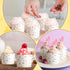 Uiifan 200 Pcs 6 oz Muffin Baking Paper Cups, Greaseproof Supplies for Cake Balls, Candies, Baking Paper Cups