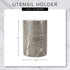 DII Kitchen Accessories Retro Collection - Black Ceramics Utensil Holder